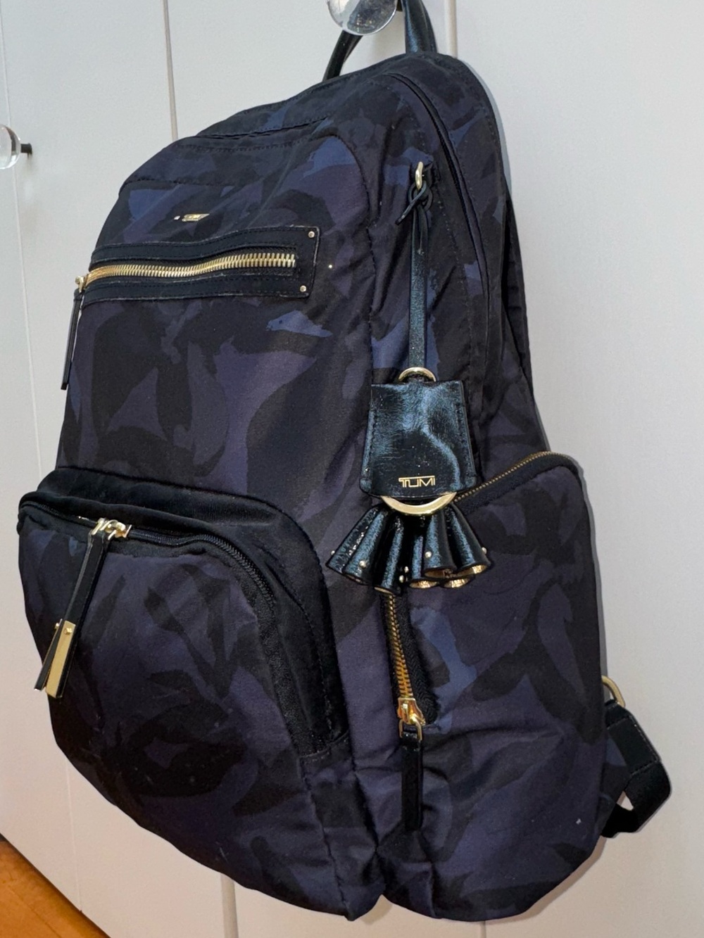 TUMI Voyageur Carson Laptop Backpack 15 Inch Computer Bag for Women Lily Indigo - Picture 5 of 15